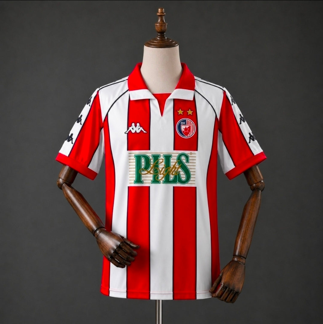 RED STAR BELGRADE HOME 2000/01 MAN (RETRO)