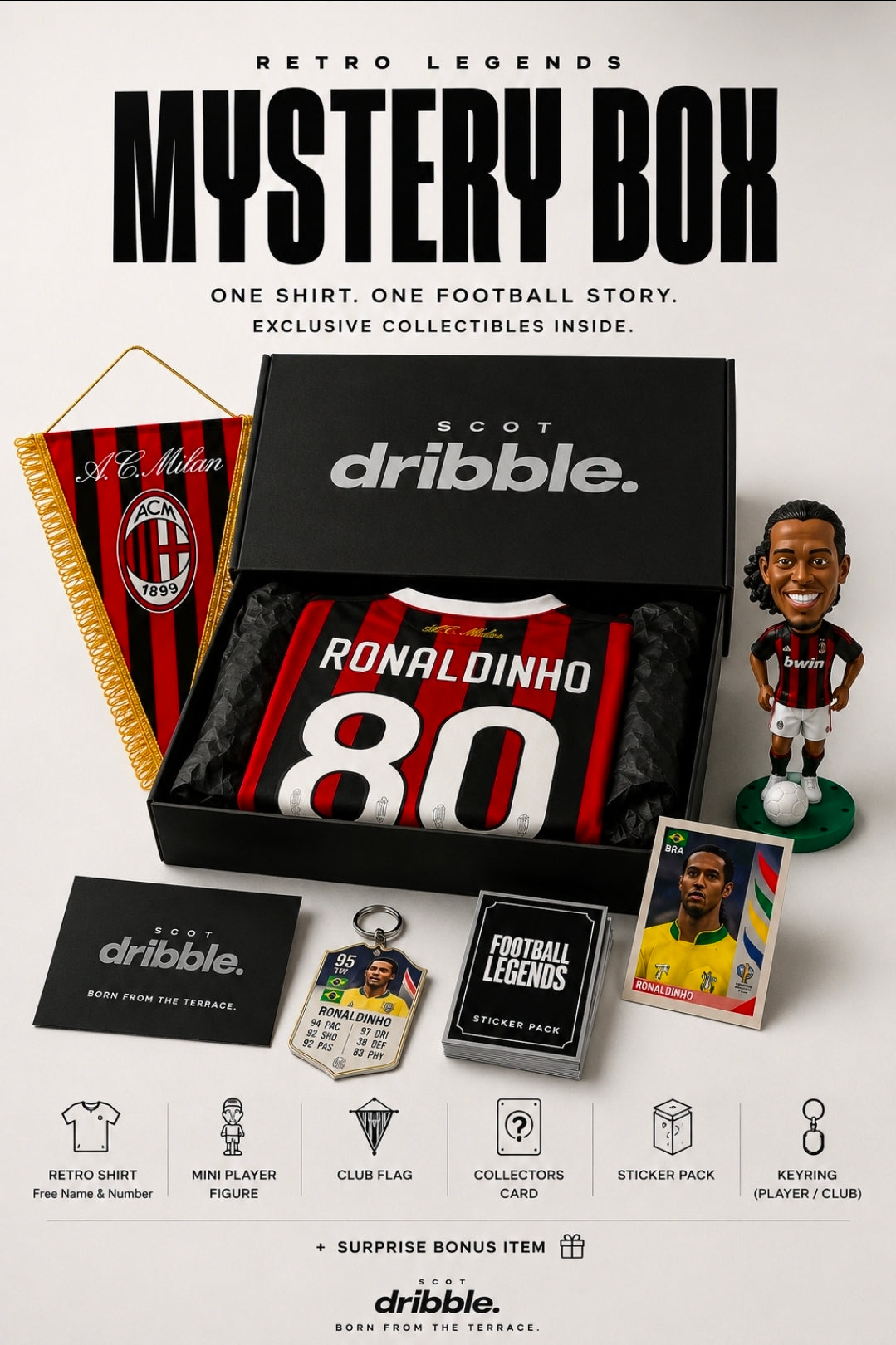 THE RETRO LEGENDS MYSTERY BOX.