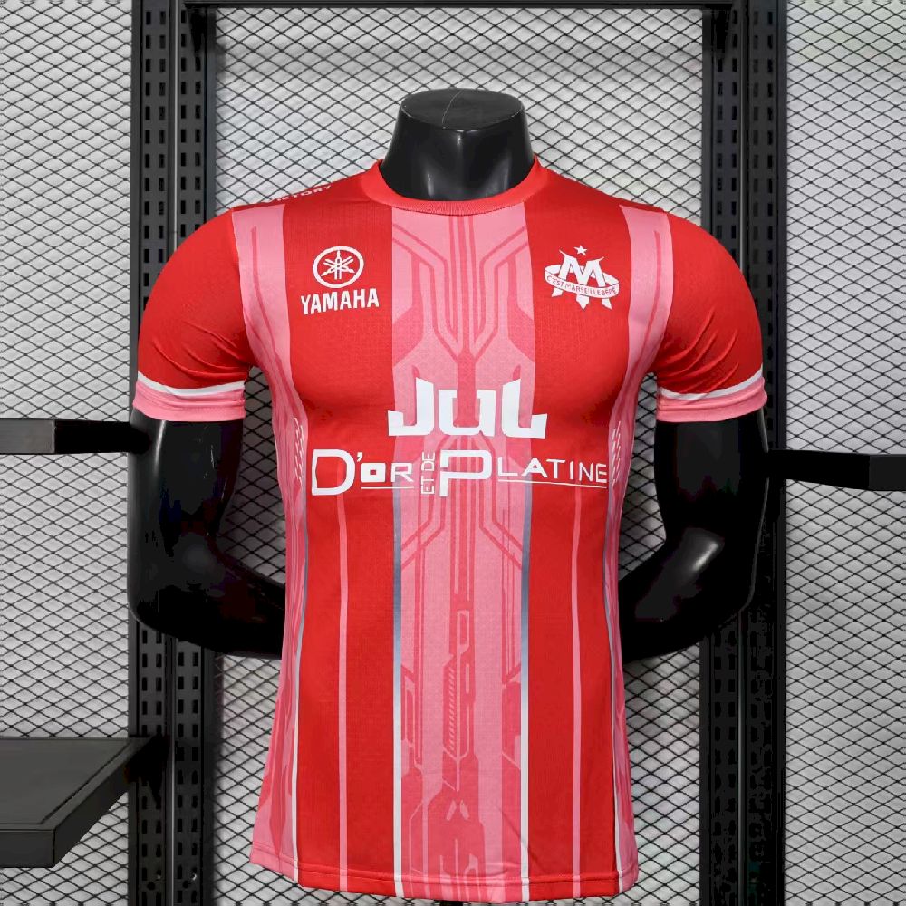 OLYMPIQUE DE MARSEILLE LIMITED EDITION RED 25/26 MAN (PLAYER VERSION)