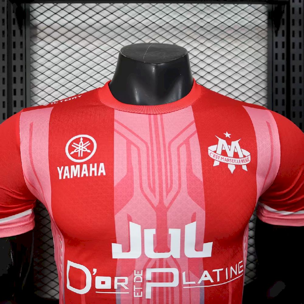 OLYMPIQUE DE MARSEILLE LIMITED EDITION RED 25/26 MAN (PLAYER VERSION)