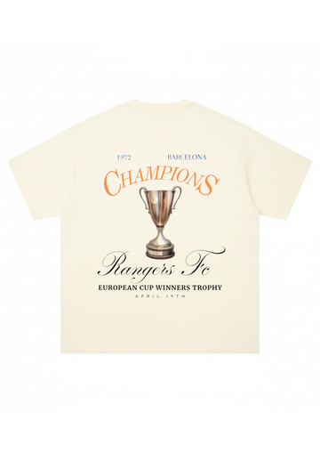 The Rangers FC "Champions: April 19th" Off-White (Oversized)