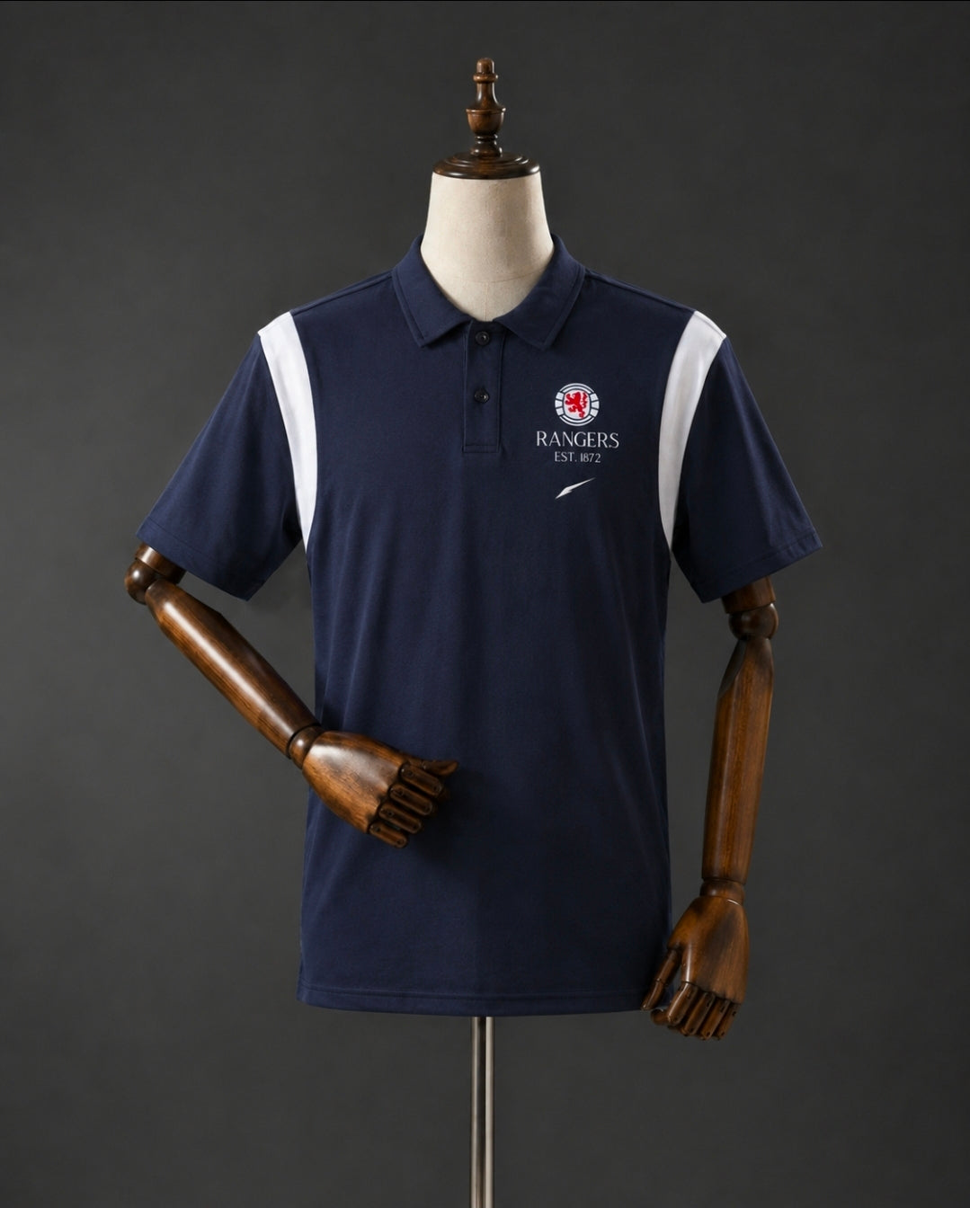Rangers × Dribble — Ibrox Club Polo