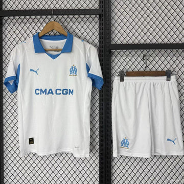OLYMPIQUE DE MARSEILLE HOME 25/26 CHILDREN'S SET