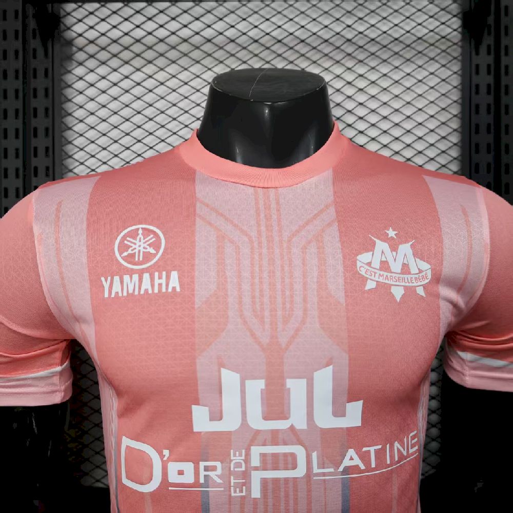 OLYMPIQUE DE MARSEILLE LIMITED EDITION PINK 25/26 MAN (PLAYER VERSION)