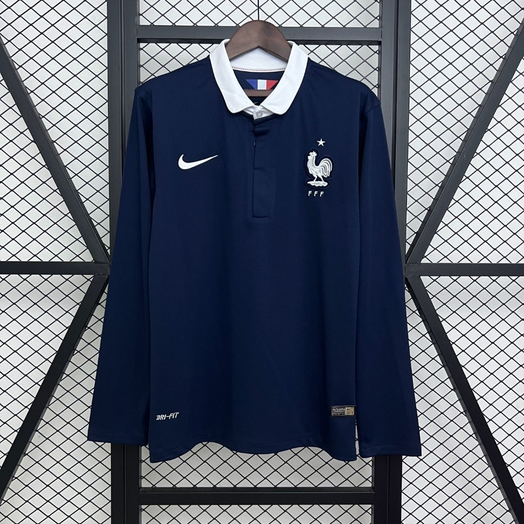 FRANCE HOME 2014 MAN (RETRO) (LONG-SLEEVE)
