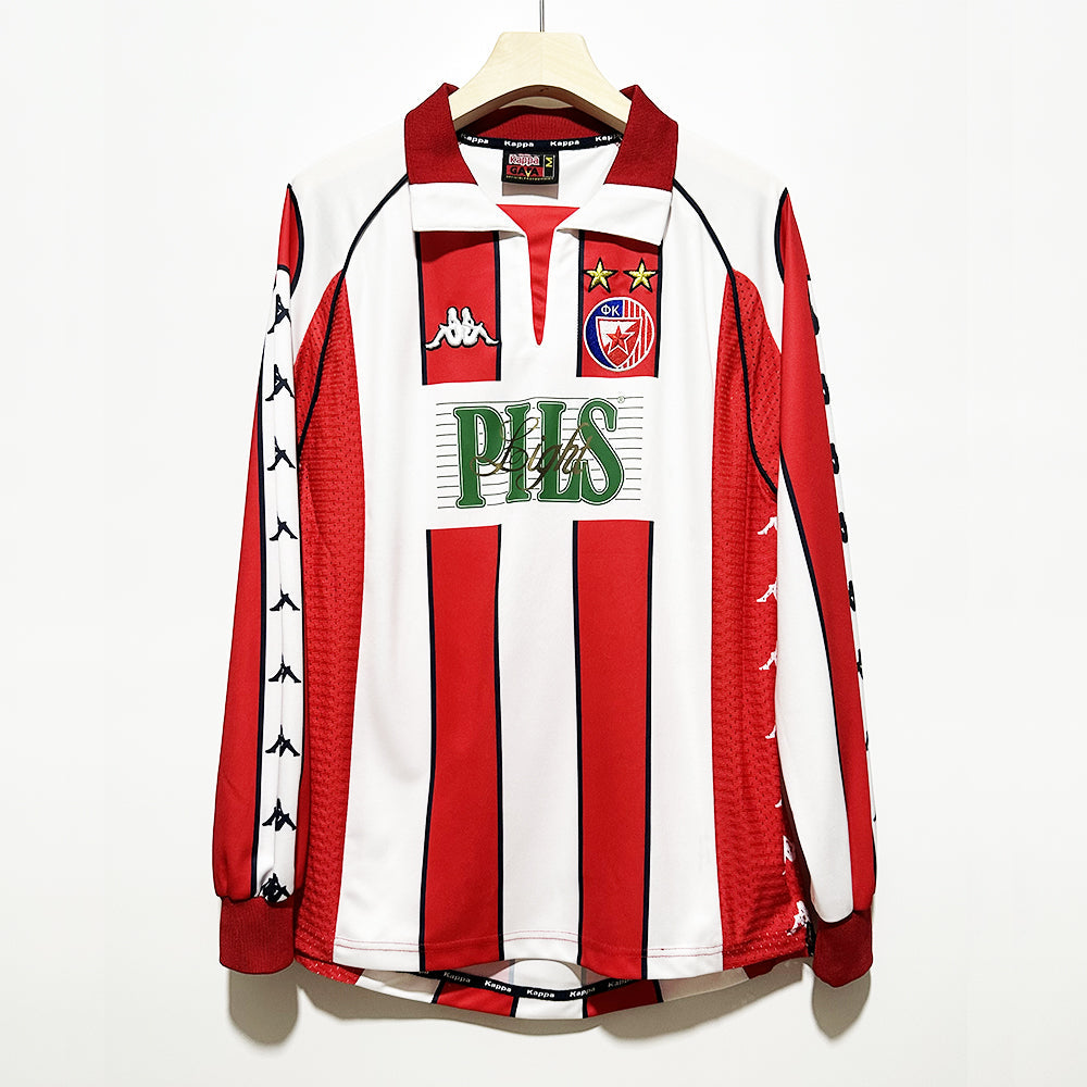 RED STAR BELGRADE HOME 2000/01 LONG-SLEEVE MAN (RETRO)